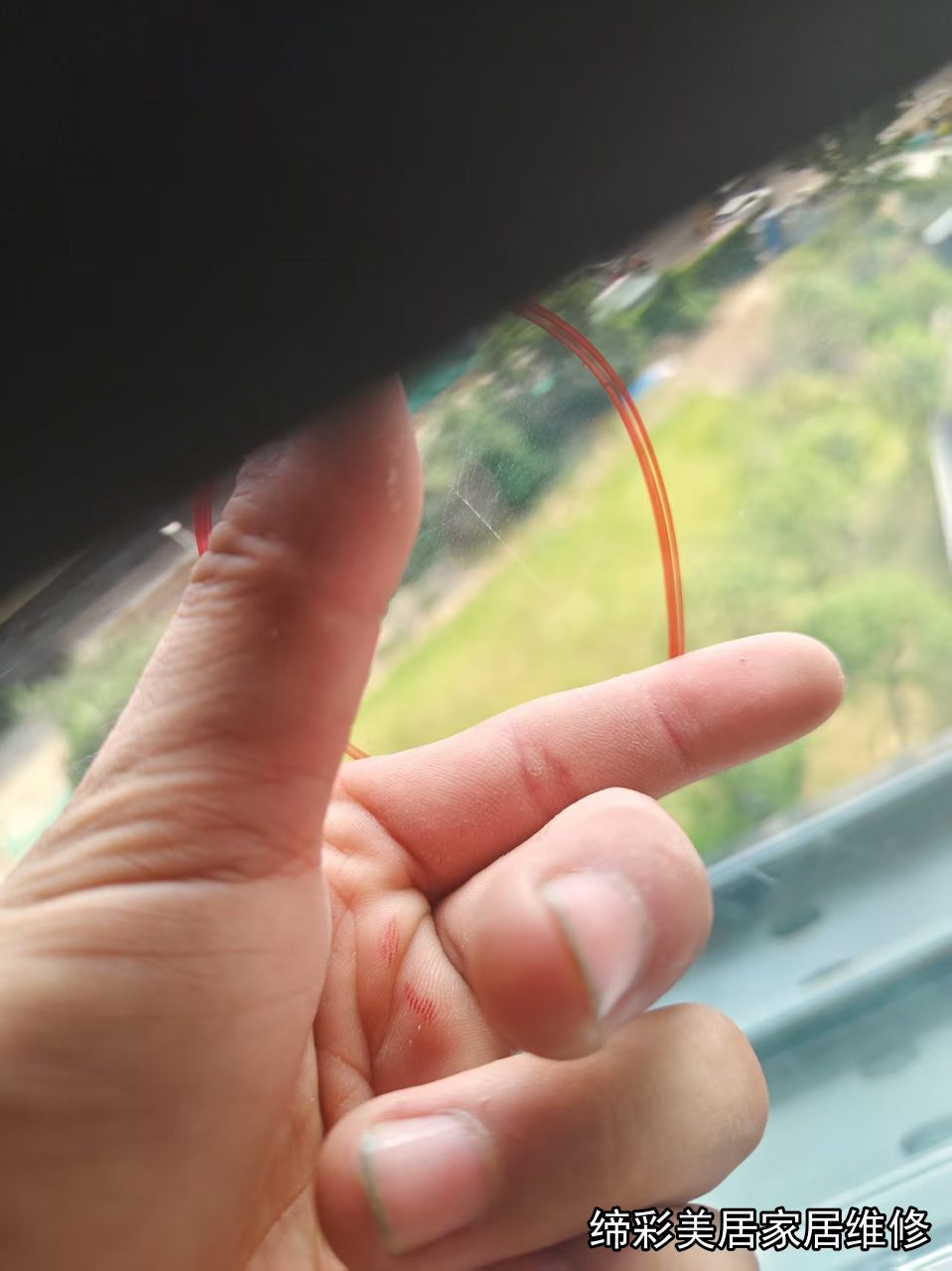 武汉玻璃划痕修复修复前
