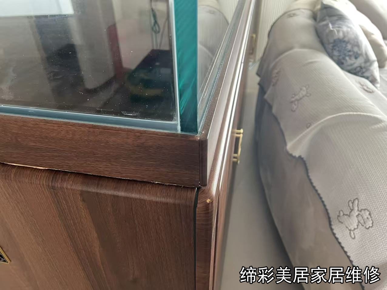 武汉实木维修修复前